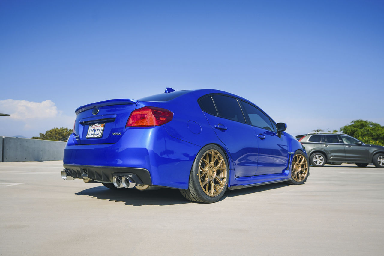 2016 Subaru WRX - Motegi CM7 - Bronze | Motegi Wheels